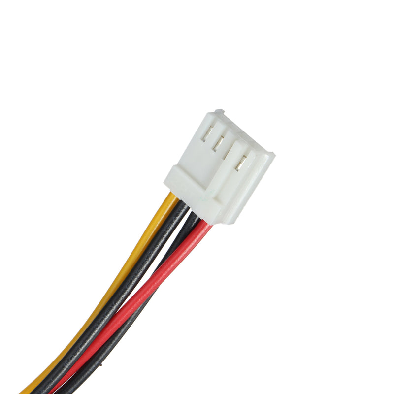 2pcs 20cm Small 4Pin Female to 15Pin Male SATA Power Cable