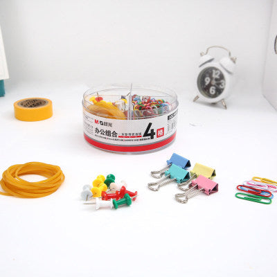 M&G Office Supplies ASC99360 Office Desktop Clip Rubber Band Combination Suit