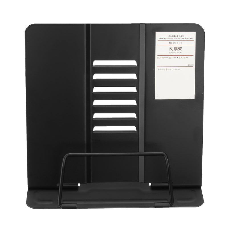 Foldable Cookery Book Stand Desk Reading Rest Textbook Display Holder Bookends