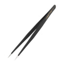 LAWANG ESD-15 2PCS Stainless Steel Anti-static Tweezers