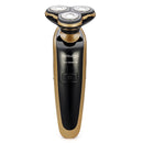 Golden RAYCO1250 Rechargeable Shaver Washable 3 Heads Razor