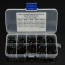 Suleve M3AH2 280pcs M3 Hex Socket Screws Allen Bolt Assortment with Nuts Grade 12.9 Alloy Steel