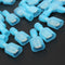 Excellway TC01 50pcs Blue Quick Splice Wire Terminal And Female Spade Connector Set