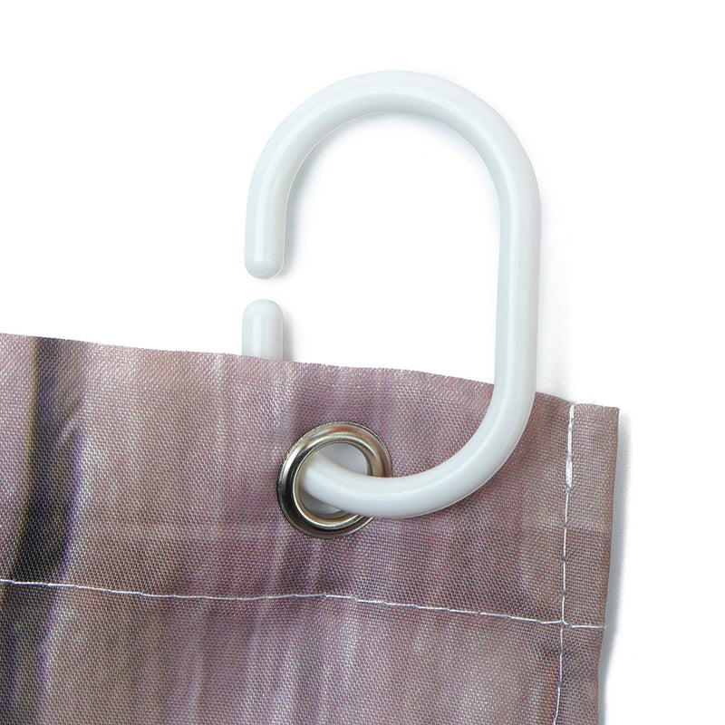 40X60cm Bathroom Shower Curtain Modern Rustic Wood Wall Waterproof Bathroom Liner Shower Curtain