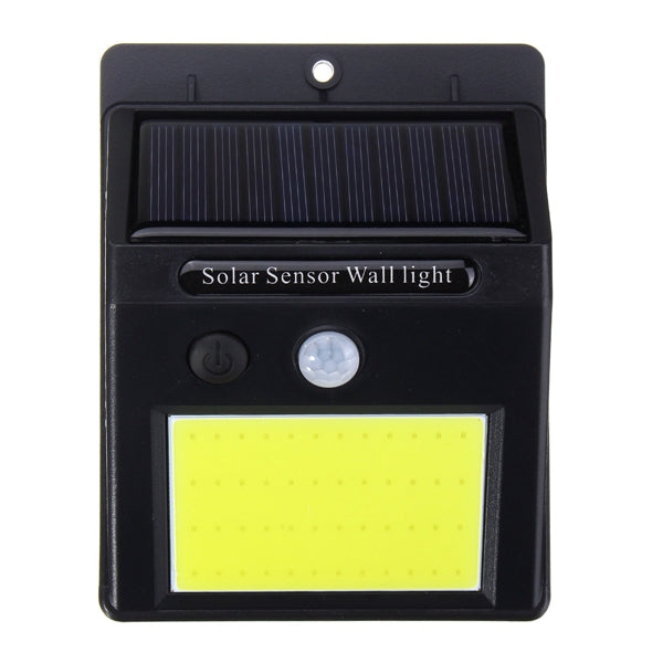 Solar Power 48 LED PIR Motion Sensor Wall Light  Waterproof Outdoor Garden Lamp