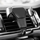 Universal Gravity Black Car Air Outlet Bracket Phone Holder