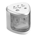 TENWIN 3 Color 2 Double Holes Automatic Electric Pencil Sharpener Home School Office Desktop Students Supplies