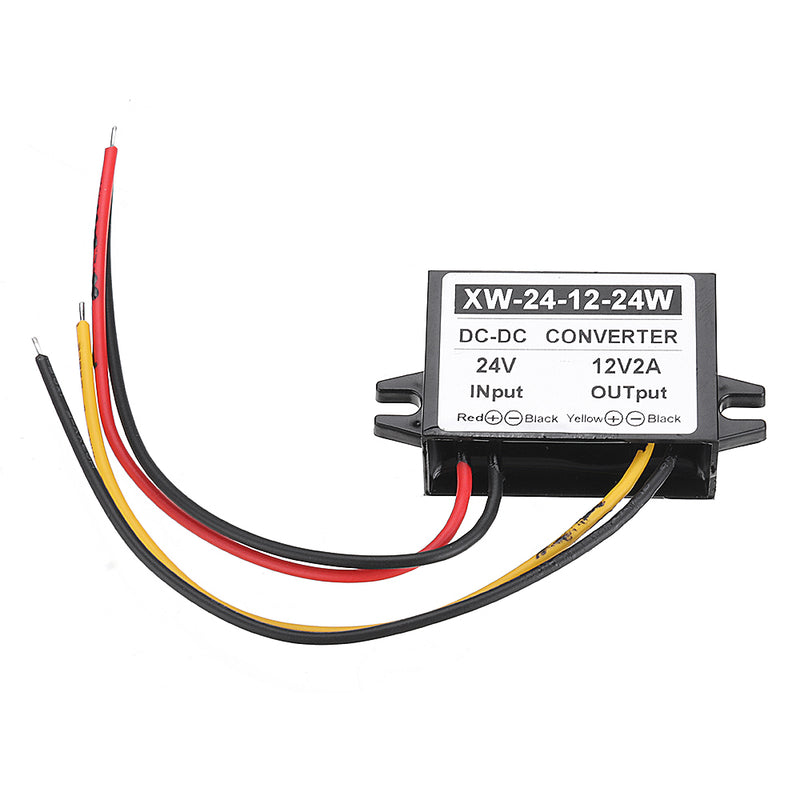 XINWEI 24V to 12V 2A 24W DC Power Inverter Converter Step-Down Buck Power Supply Module Non-isolated