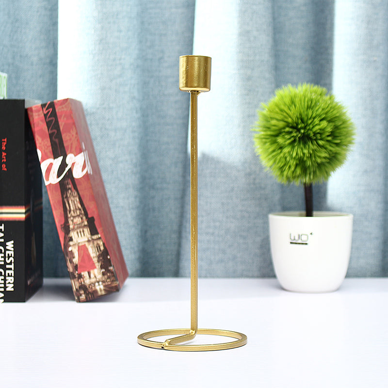 Nordic Style 3D Geometric Candlestick Metal Wall Candle Holder Sconce Home Decor