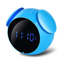 Digital LED Wireless bluetooth Speaker Mini Alarm Clock Mirror Waterproof Noise Cancelling Speaker