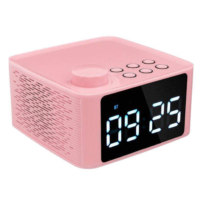 Bakeey Wireless bluetooth 5.0 Speaker LED Display Alarm Clock FM Radio TF Card Handsfree Speaker