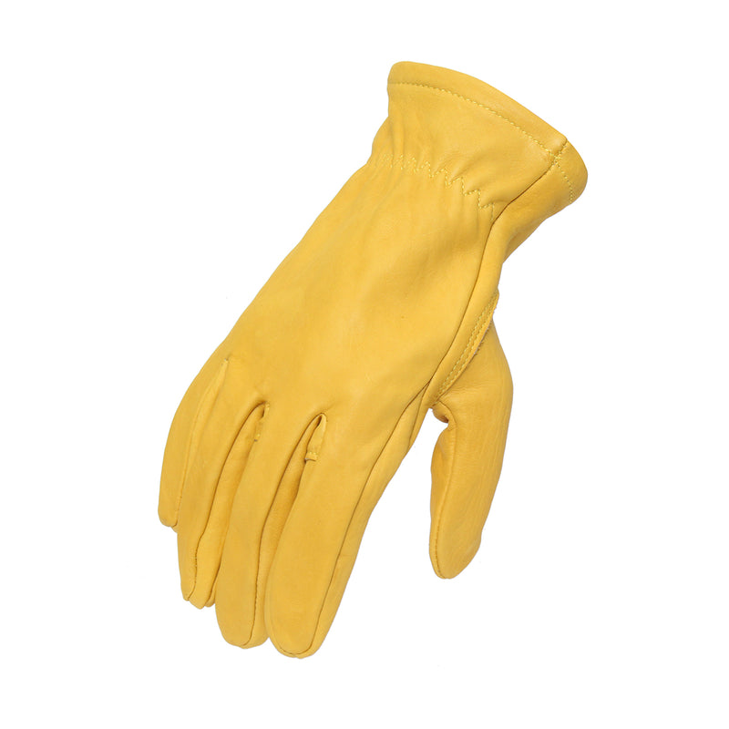 Leather Yellow Motorcycle Motorbike Multifunction Racing Gloves M L XL XXL