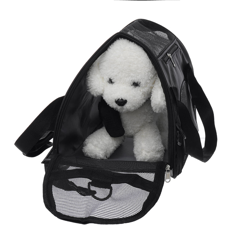 Pet Dog Cat Rabbit Portable Travel Carrier Tote Cage Bag Mesh Crate Kennel Pet Mat