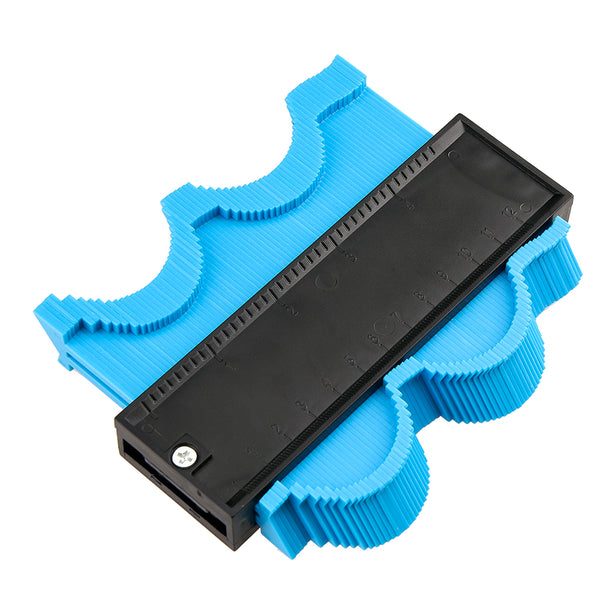 12cm Contour Profile Gauge Tiling Laminate Tiles Edge Shaping Wood Marking Ruler