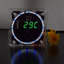 Geekcreit Fourth Generation DIY EC1838A DS3231 Light Control Rotation LED Electronic Clock Kit
