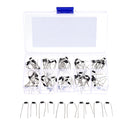 500pcs 10 Values Rectifier Diode Assorted Kit 1N4001 1N4002 1N4003 1N4004 1N4005 1N4006 1N4007 1N5817 1N5818 1N5819 With Box