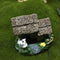 Villa Bonsai Garden Decorations Resin Crafts House Micro Landscape Fairy Garden for Home Garden Decoration