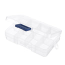 8 Grid Adjustable Electronic Components Project Storage Assortment Box Bead Organizer Jewelry Box Plastic Storage Case