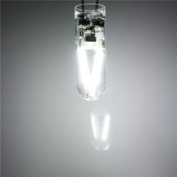 G4 1.5W Filament COB AC/DC 12V LED Warm White/White Spotlight Chandelier Light Bulb Lamp