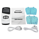 TENS Unit Electronic Pain Relief Massager 6 Modes with 4 Pads Adjustable Speed Electric Massager