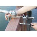 Adjustable Fishing Rod Holder Mount Stainless Steel Pole Bracket Stand Boat Holder