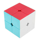 Amazing Cube 2x2 Magic Cube Anti Stress Adults Kids Puzzle Toy Vivid Color Square Magic Cube Puzzle Science Education Toy Gift