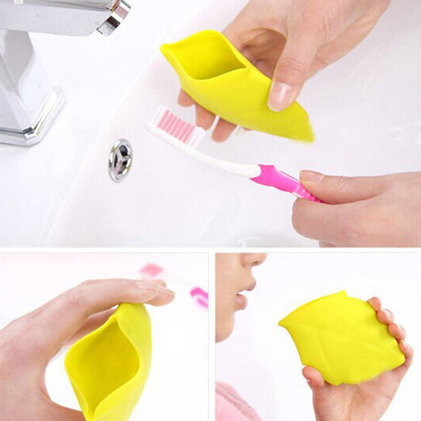 Honana CF-DW02 Silicone Leaf Shape Water Cup Folding Mini Camping Hiking Travel Pocket Drinking Cup