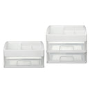 Desktop Organizer Makeup Storage Box Plastic Mini Cosmetics Case Bedroom Supplies
