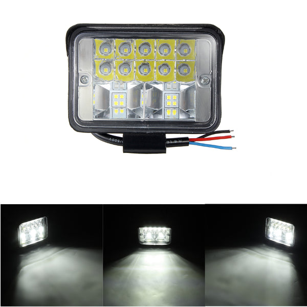 12-24V 3/4/5/7" LED Work Light Spot Flood Driving Lamp Offroad SUV ATV UTV 4WD