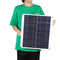 20W 18V Mono Solar Panel Dual 12V/5V DC USB Monocrystaline Flexible Solar Charger IP65 Battery Charger For Car RV Boat