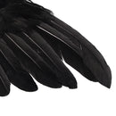 Realistic Looking Halloween Decorations Birds Black Feathered Detachable Crow