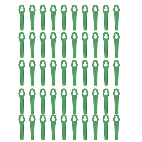 50X Plastic Trimmer Blades For Bosch ART23 LI Accutrim EasyTrim Accu