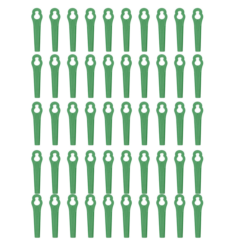 50X Plastic Trimmer Blades For Bosch ART23 LI Accutrim EasyTrim Accu