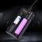 Yonii Q2 Double Slot USB Rechargeable Lithium Battery Charger Multi-functional Intelligent Charger for 18650/26650/21700/AAA Battery