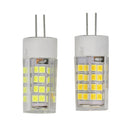 AC110-240V G4 5W SMD2835 52LED Ceramic Corn Light Bulb Replace Halogen Ceiling Lamp for Indoor Home