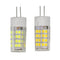 AC110-240V G4 5W SMD2835 52LED Ceramic Corn Light Bulb Replace Halogen Ceiling Lamp for Indoor Home