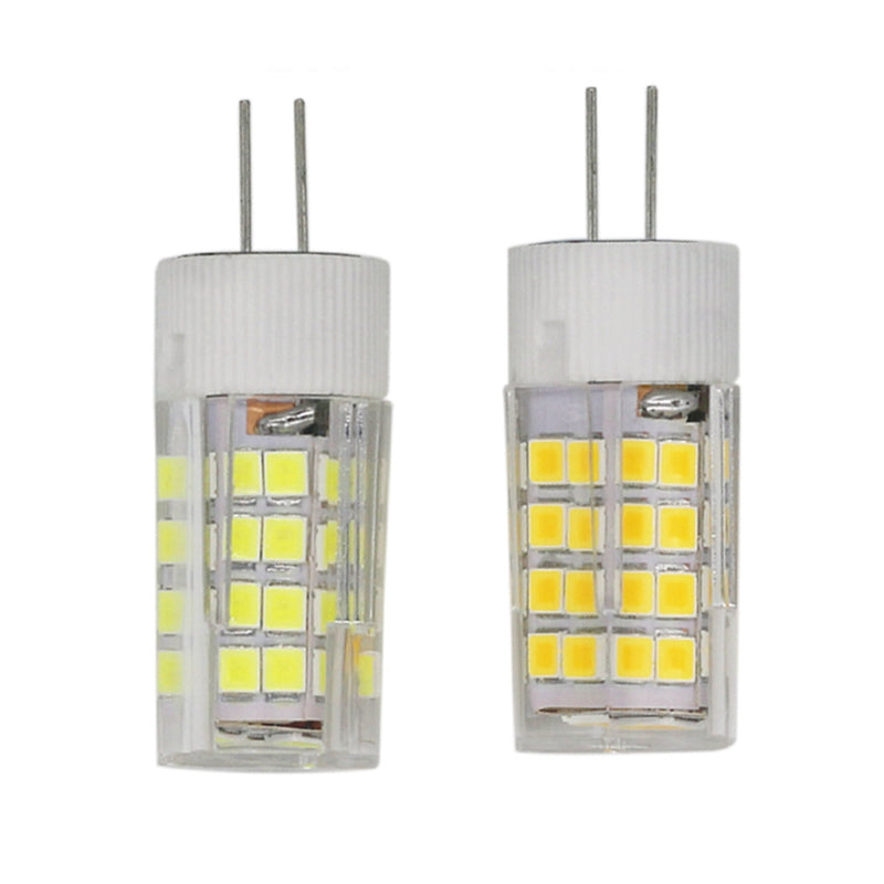 AC110-240V G4 5W SMD2835 52LED Ceramic Corn Light Bulb Replace Halogen Ceiling Lamp for Indoor Home