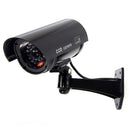 Bakeey Simulation Dummy Camera Outdoor Indoor Waterproof Security CCTV Solar Energy Simulate Cameras with LED Light