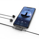 Bakeey 2 in 1 Type C Converter to 3.5mm Aux Jack Fast Charging Extension Adapter For Huawei P30 Pro Mate 30 5G Xiaomi 9 Pro Redmi K20 Pro K30