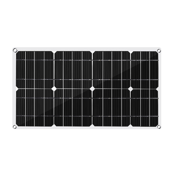 50W Solar Panel Solar Cells Poly Solar Panel Dual USB Output for Car Yacht 18/12/5V Battery Boat Charger