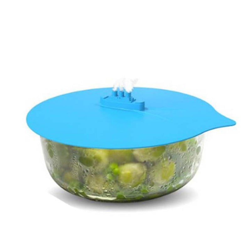 Silicone Ship Steaming Lid Steam Boat Pot Lid Pot Cover Food Fresh Covers Kitchen Cooking Tool