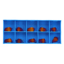 Drillpro 10pcs ZQMX3N11-1E Blue Nano Carbide Insert for Mill Cutter CNC Tool