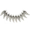 10Pcs Tibetan Silver Rose Angel Wings Pendants Charm DIY