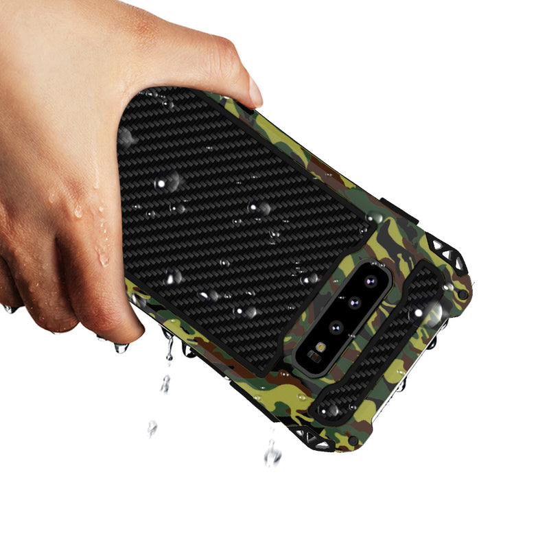 Aluminum Alloy Shockproof Snowproof Dirtproof Protective Case For Samsung Galaxy S10 6.1 Inch 2019