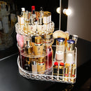 Rotary Acrylic Transparent Receiving Box for Household Desktop Cosmetic Organizer Receiving Box for Lipstick Skin Care Receiving Frame