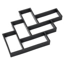 L Cement Brick Stone Road Paver Maker Garden Walk Pavement Mold Path DIY Paving