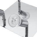 4 Way GU10 Ceiling Light Fitting Adjustable Pendant Lamp Room Home Fixture