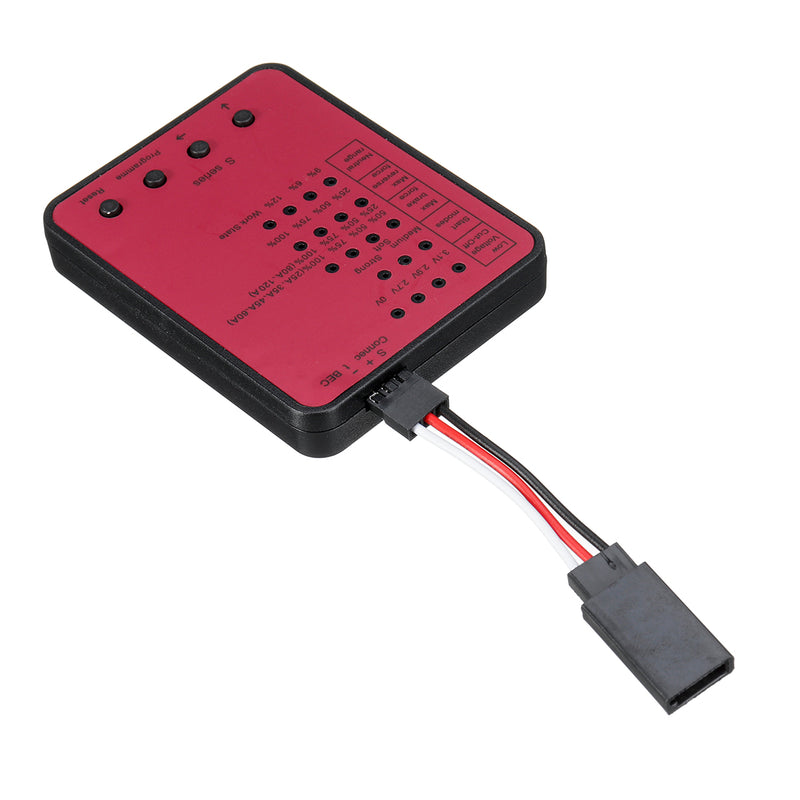 ABS Program Card for RC Car ESC Brushless Toys Electronic Speed Controller