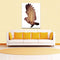 Miico Hand Painted Oil Paintings Simple Style-B Flying Owl Wall Art For Home Decoration Painting