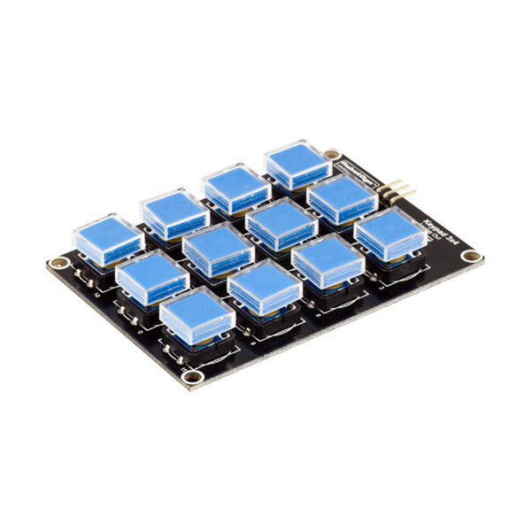 RobotDyn 5V Button Keypad 3x4 Module Board Compatible For  DIY
